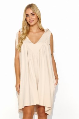 Sukienka Model M816 Light Beige - Makadamia Makadamia