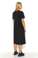 Sukienka Model M829 Black - Makadamia Makadamia Sukienka Model M829 Black - Makadamia Makadamia