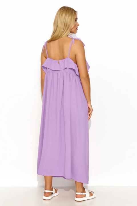 Sukienka Model M834 Lilia - Makadamia Makadamia Sukienka Model M834 Lilia - Makadamia Makadamia