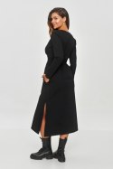 Sukienka Model M844 Black - Makadamia Makadamia Sukienka Model M844 Black - Makadamia Makadamia