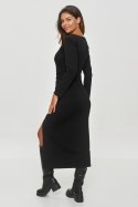 Sukienka Model M846 Black - Makadamia Makadamia Sukienka Model M846 Black - Makadamia Makadamia