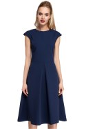 Sukienka Model MOE296 Navy - Moe Moe Sukienka Model MOE296 Navy - Moe Moe