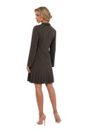 Sukienka Model MOE752 Khaki - Moe Moe Sukienka Model MOE752 Khaki - Moe Moe