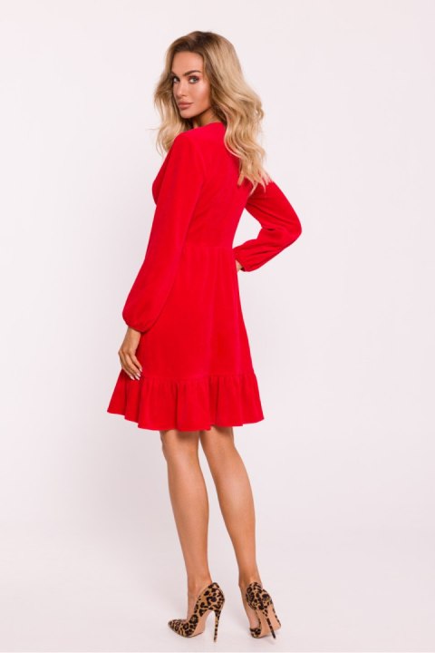 Sukienka Model MOE826 Red - Moe Moe Sukienka Model MOE826 Red - Moe Moe