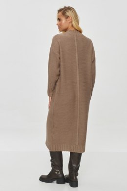 Sukienka Model S147 Cappuccino - Makadamia Makadamia