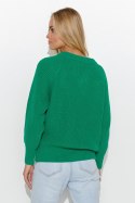 Sweter Damski Model S140 Green - Makadamia Makadamia