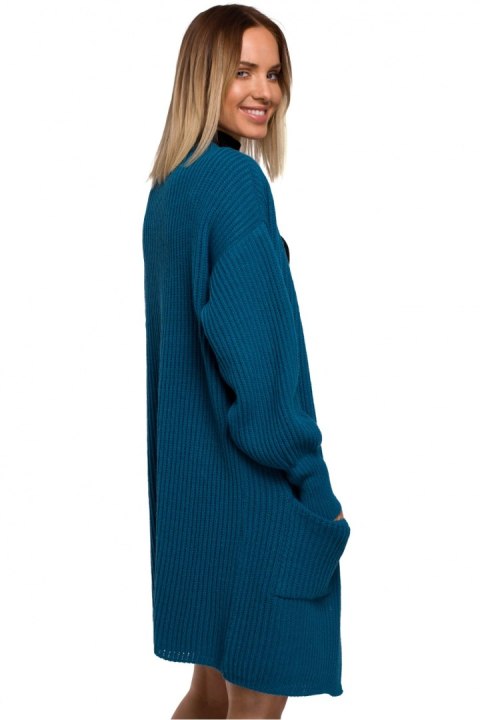 Sweter Kardigan Model MOE538 Morski - Moe Moe Sweter Kardigan Model MOE538 Morski - Moe Moe