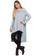 Tunika Model MOE477 Gołębia - Moe Moe Tunika Model MOE477 Gołębia - Moe Moe