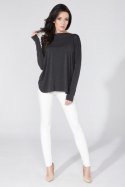 Bluzka Model T139 Dark Grey - Tessita Tessita