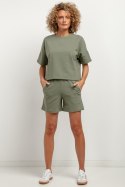 Bluzka Model T386/8 Green - Tessita Tessita Bluzka Model T386/8 Green - Tessita Tessita