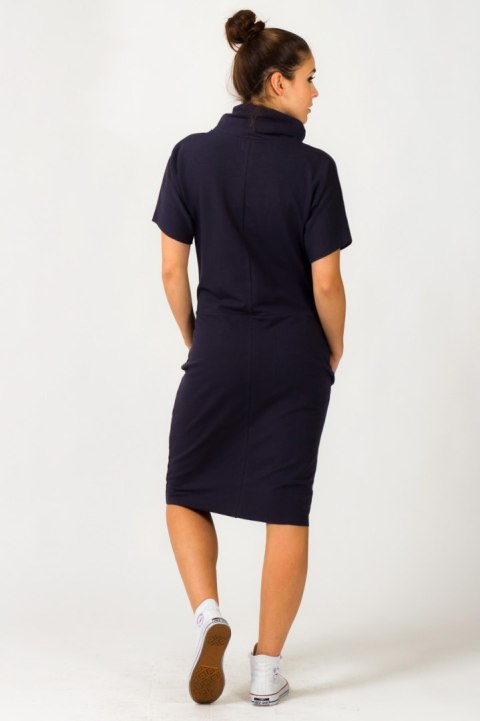 Sukienka Model Irmina 4 Navy - Tessita Tessita Sukienka Model Irmina 4 Navy - Tessita Tessita