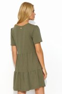 Sukienka Model M819 Khaki - Makadamia Makadamia