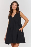 Sukienka Model M876 Black - Makadamia Makadamia Sukienka Model M876 Black - Makadamia Makadamia