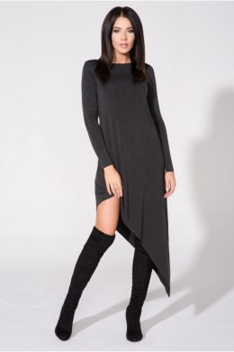 Sukienka Model T152 Dark Grey - Tessita Tessita