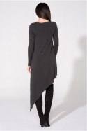 Sukienka Model T152 Dark Grey - Tessita Tessita Sukienka Model T152 Dark Grey - Tessita Tessita