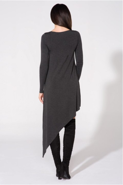 Sukienka Model T152 Dark Grey - Tessita Tessita Sukienka Model T152 Dark Grey - Tessita Tessita