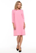 Sukienka Model T245/2 Pink - Tessita Tessita Sukienka Model T245/2 Pink - Tessita Tessita