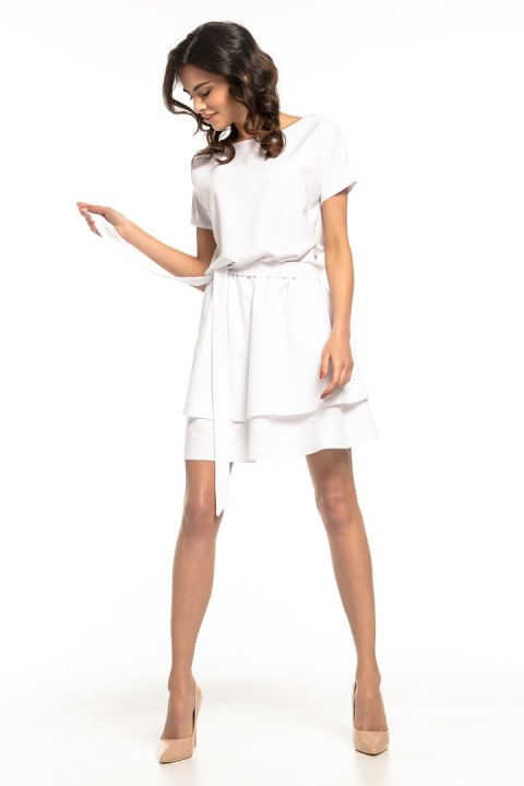 Sukienka Model T268/1 White - Tessita Tessita Sukienka Model T268/1 White - Tessita Tessita