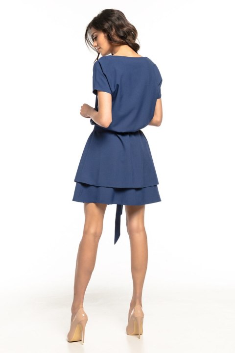 Sukienka Model T268/4 Navy - Tessita Tessita Sukienka Model T268/4 Navy - Tessita Tessita