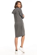 Sukienka Model T321/2 Grey - Tessita Tessita Sukienka Model T321/2 Grey - Tessita Tessita