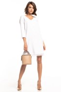 Sukienka Model T324/1 White - Tessita Tessita Sukienka Model T324/1 White - Tessita Tessita