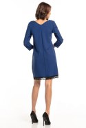 Sukienka Model T324/4 Navy - Tessita Tessita Sukienka Model T324/4 Navy - Tessita Tessita