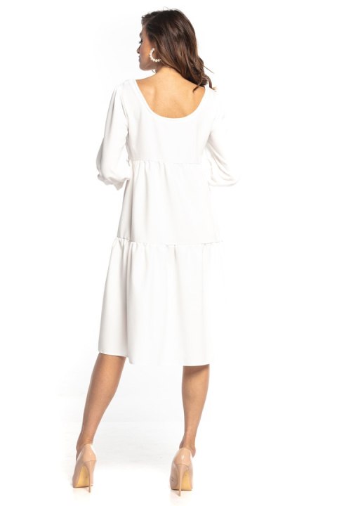 Sukienka Model T352/1 White - Tessita Tessita Sukienka Model T352/1 White - Tessita Tessita