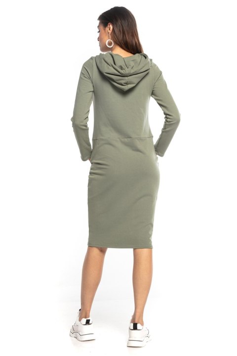 Sukienka Model T357/9 Khaki - Tessita Tessita Sukienka Model T357/9 Khaki - Tessita Tessita