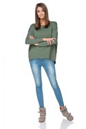 Bluza Damska Model T189/4 Green - Tessita Tessita Bluza Damska Model T189/4 Green - Tessita Tessita