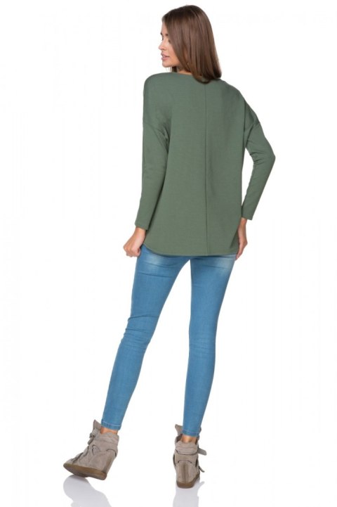 Bluza Damska Model T189/4 Green - Tessita Tessita Bluza Damska Model T189/4 Green - Tessita Tessita