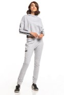 Bluza Damska Model T331/2 Light Grey - Tessita Tessita Bluza Damska Model T331/2 Light Grey - Tessita Tessita