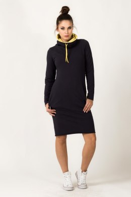 Sukienka Model Kaja 11 Navy/Yellow - Tessita Tessita