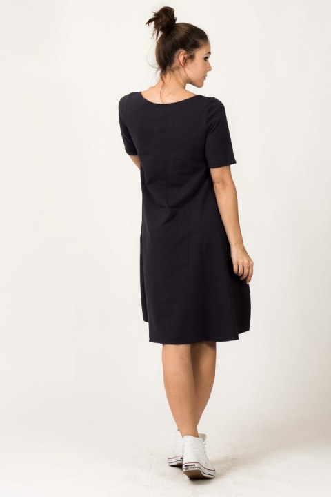Sukienka Model Nadia 5 Navy - Tessita Tessita Sukienka Model Nadia 5 Navy - Tessita Tessita