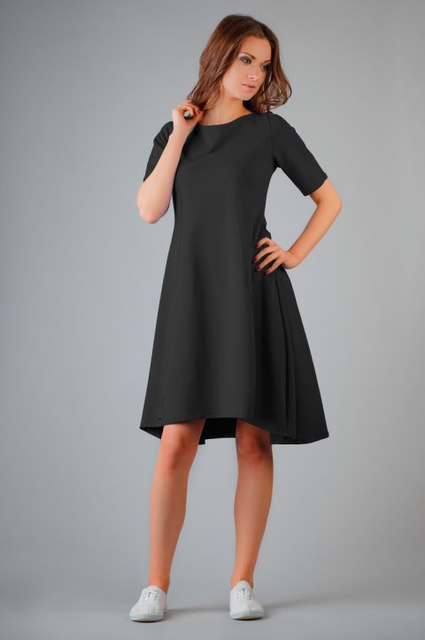 Sukienka Model Nadzieja 8 Black - Tessita Tessita Sukienka Model Nadzieja 8 Black - Tessita Tessita