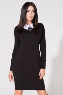 Sukienka Model T142 Black - Tessita Tessita Sukienka Model T142 Black - Tessita Tessita