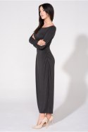 Sukienka Model T143 Dark Grey - Tessita Tessita Sukienka Model T143 Dark Grey - Tessita Tessita