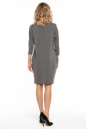Sukienka Model T247/2 Grey - Tessita Tessita Sukienka Model T247/2 Grey - Tessita Tessita