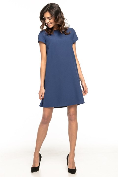 Sukienka Model T261/4 Navy - Tessita Tessita Sukienka Model T261/4 Navy - Tessita Tessita