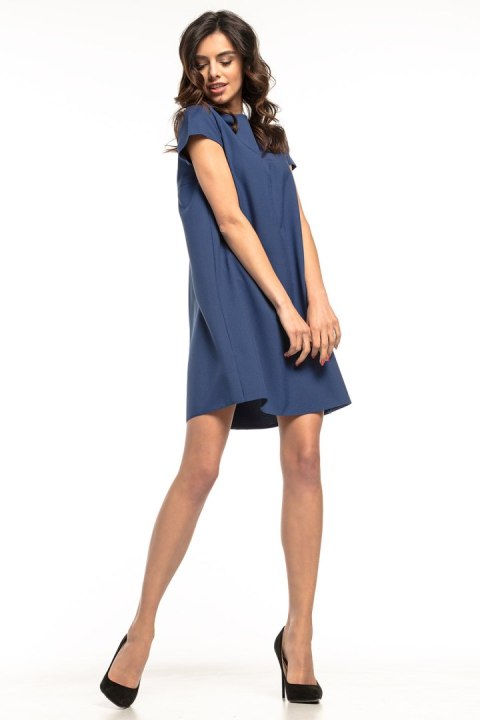 Sukienka Model T261/4 Navy - Tessita Tessita Sukienka Model T261/4 Navy - Tessita Tessita