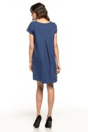 Sukienka Model T261/4 Navy - Tessita Tessita Sukienka Model T261/4 Navy - Tessita Tessita