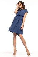 Sukienka Model T266/4 Navy - Tessita Tessita Sukienka Model T266/4 Navy - Tessita Tessita