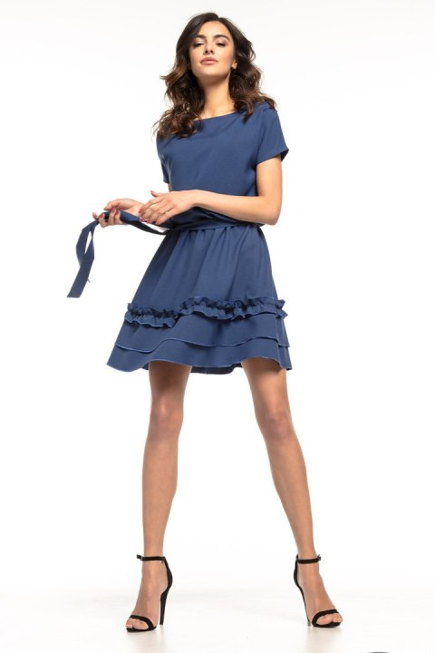Sukienka Model T267/4 Navy - Tessita Tessita Sukienka Model T267/4 Navy - Tessita Tessita