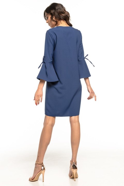 Sukienka Model T273/4 Navy - Tessita Tessita Sukienka Model T273/4 Navy - Tessita Tessita