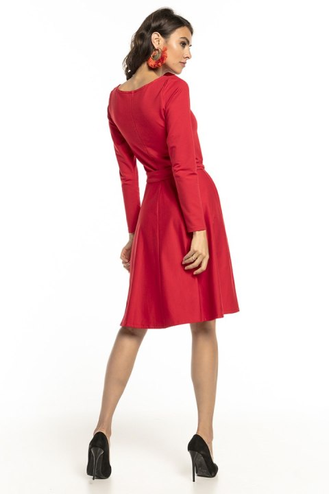 Sukienka Model T287/1 Red - Tessita Tessita Sukienka Model T287/1 Red - Tessita Tessita
