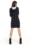 Sukienka Model T292/4 Navy/Light Grey - Tessita Tessita Sukienka Model T292/4 Navy/Light Grey - Tessita Tessita