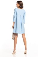 Sukienka Model T322/9 Light Blue - Tessita Tessita Sukienka Model T322/9 Light Blue - Tessita Tessita