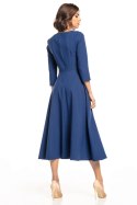 Sukienka Model T327/4 Navy - Tessita Tessita Sukienka Model T327/4 Navy - Tessita Tessita