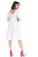 Sukienka Model T338/1 White - Tessita Tessita Sukienka Model T338/1 White - Tessita Tessita