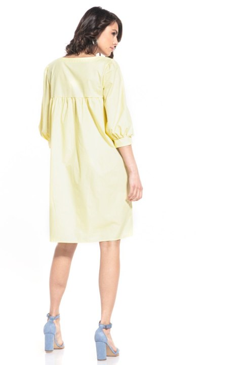 Sukienka Model T342/2 Yellow - Tessita Tessita Sukienka Model T342/2 Yellow - Tessita Tessita