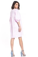Sukienka Model T342/3 Pink - Tessita Tessita Sukienka Model T342/3 Pink - Tessita Tessita